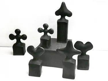 Keramikas grupa “Zaudētais laiks”. [Šobrīd Dekoratīvās mākslas un dizaina muzeja kolekcijā]. 1978.